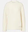 God's True Cashmere Cashmere Sweater In White