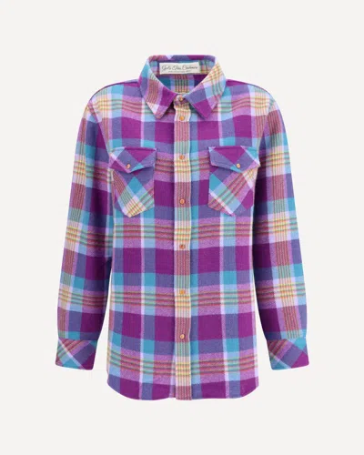 God's True Cashmere Check Cashmere Shirt