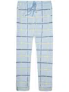 God's True Cashmere Cashmere And Lapis Lazuli Trousers In Blue