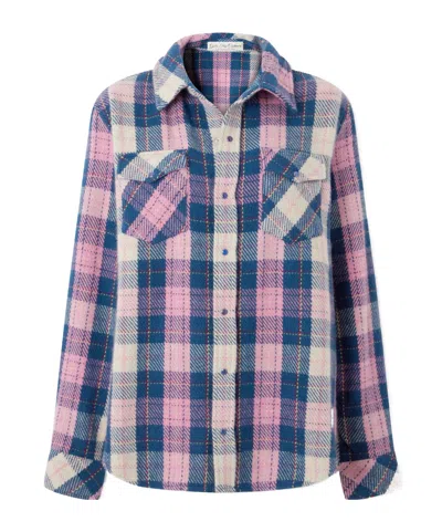 God's True Cashmere Checked Cashmere Shirt In Multi
