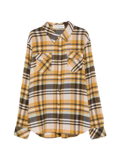 God's True Cashmere Check-pattern Cashmere Shirt In Multi