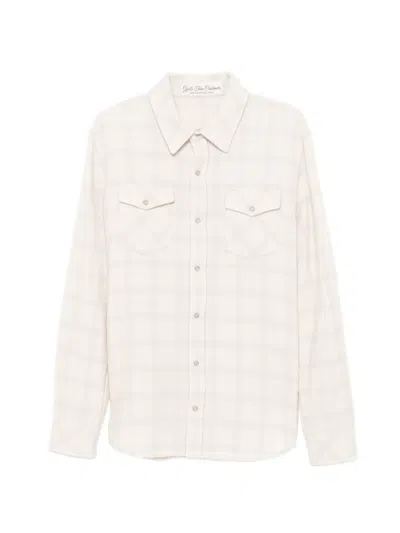 God's True Cashmere Clarity Ombre Cashmere Shirt In Neutral