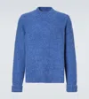 God's True Cashmere Cloud Cashmere Sweater With Lapis Lazuli In Blue
