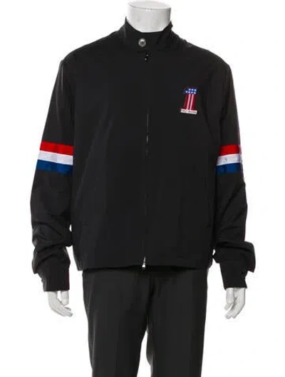 Pre-owned God's True Cashmere Colorblock Pattern Jacket In Gray