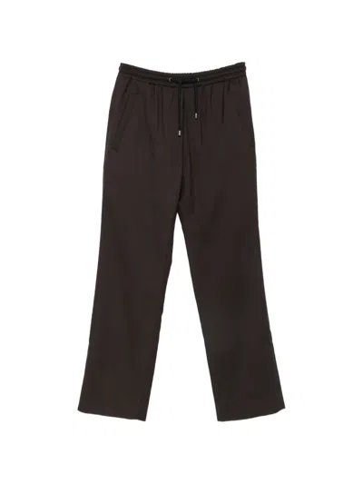 God's True Cashmere Drawstring-waistband Trousers In Brown