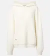 God's True Cashmere Embellished Cashmere Hoodie In White