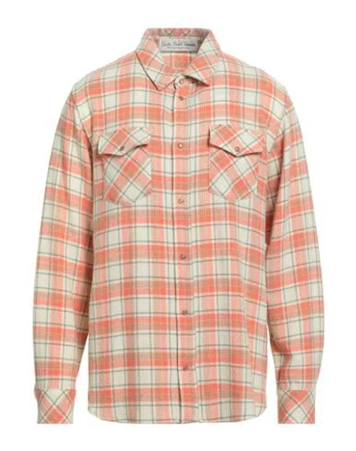 God's True Cashmere Man Shirt Salmon Pink Size Xl Cashmere