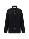 God's True Cashmere Gods True Cashmere Womens Black Sunstone Popper-fastened Regular-fit Cashmere Shirt In Black