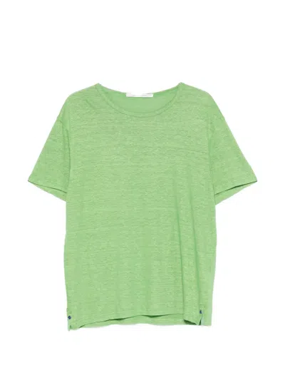 God's True Cashmere Grass Signature Jersey T-shirt In Green