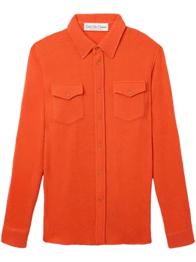 God's True Cashmere Knitted Shirt In Red