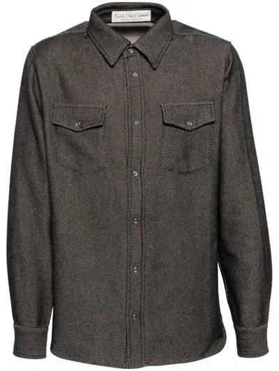 God's True Cashmere Long-sleeved Shirt In Black