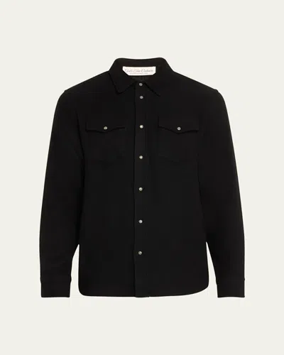 God's True Cashmere Cashmere Shirt In Black