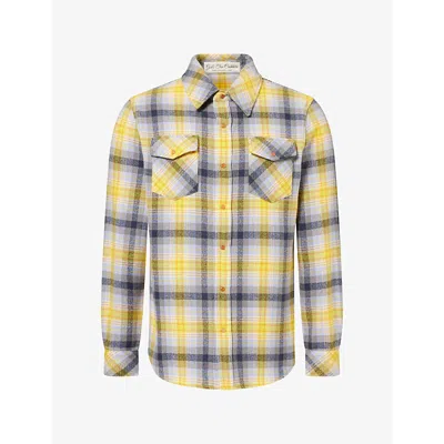 God's True Cashmere Mens Alchemy Gemstone-embellished Cashmere Shirt Cinder In Multi