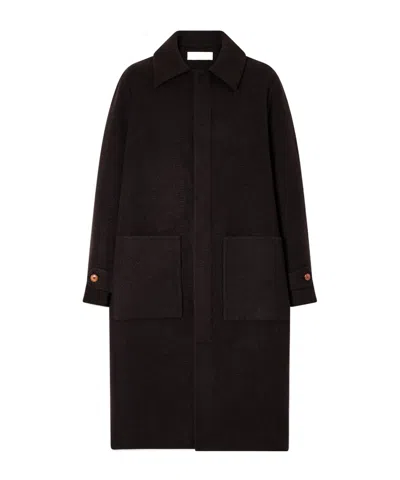 God's True Cashmere Angel Cashmere And Wool-blend Coat In Black