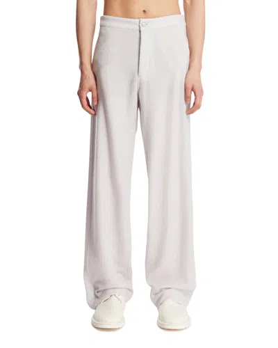God's True Cashmere Purple Affirmations Cashmere Night Pants In White
