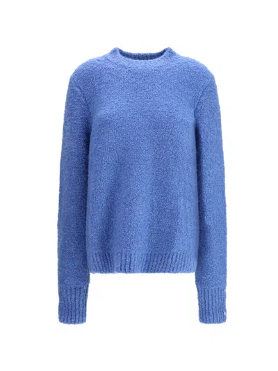 God's True Cashmere Ribbed Cashmere Sweater In Blue