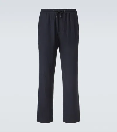God's True Cashmere Soul Cashmere Straight Pants In Blue