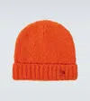God's True Cashmere Vermillion Wind Cashmere Beanie In Orange