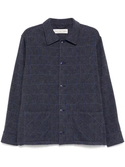 God's True Cashmere Wizard Shirt Jacket In Blue