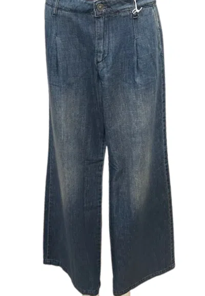 God-save-denim Women's Jeans God Save Denim Leg Wide In Blue