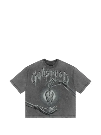 Godspeed 8ball Cp T-shirt In Gray