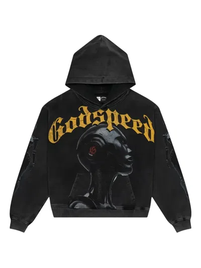 Godspeed Alexa Graphic Hoodie In Black