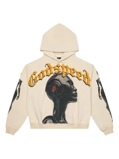 Godspeed Alexa Graphic Hoodie In Neutral