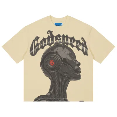 Pre-owned Godspeed Alexa T-shirt Ng 'bone' | Cream | Kid's Size Xxl