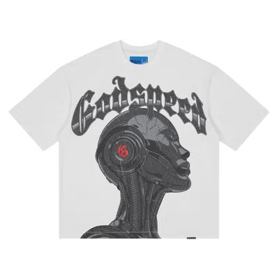 Pre-owned Godspeed Alexa T-shirt Ng 'white' | Men's Size Xxl