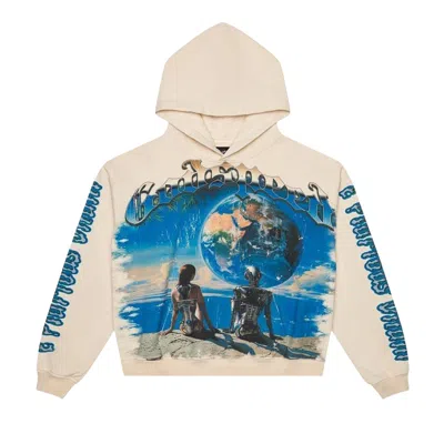 Pre-owned Godspeed Artificial Love Hoodie 'bone' | Cream | Men's Size M In White