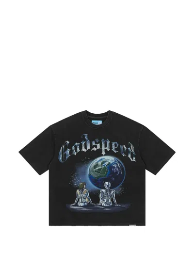 Godspeed Artificial Love Ii Graphic-print T-shirt In Black
