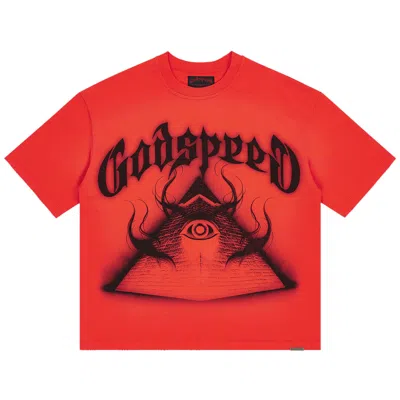 Pre-owned Godspeed A.s.e. T-shirt 'red' | Men's Size L
