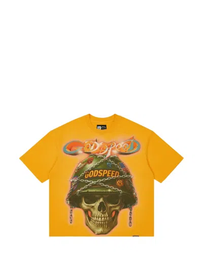 Godspeed Badges Of Honor Graphic-print T-shirt In Multi
