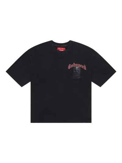 Godspeed Balaclava Szn Graphic T-shirt In Animal Print
