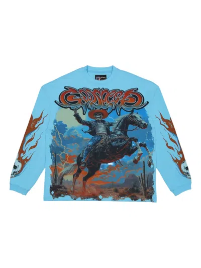 Godspeed Best Western Long-sleeve T-shirt In Multi