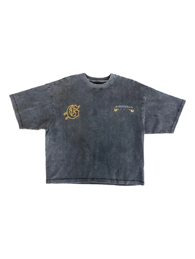 Godspeed Biker Nation T-shirt In Blue