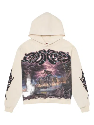 Godspeed B.m.x. Graphic-print Hoodie In Multi