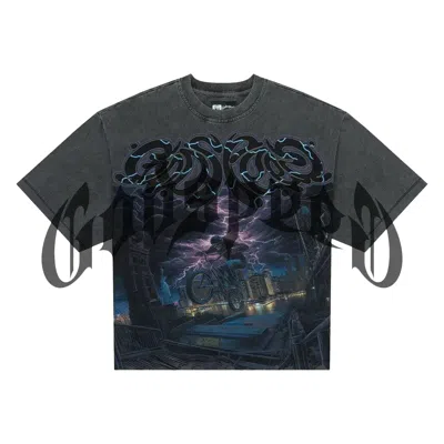 Pre-owned Godspeed B.m.x T-shirt 'grey Wash' | Men's Size Xl In Gray