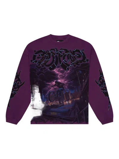 Godspeed B.m.x T-shirt In Purple