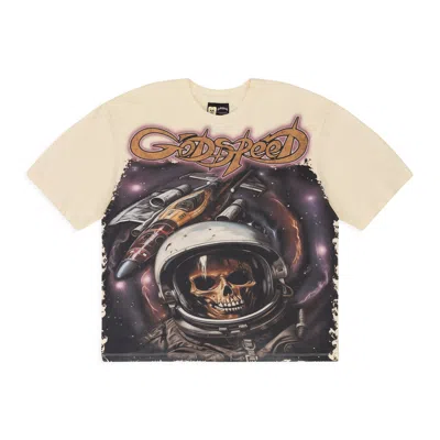 Godspeed Bone Space Traveler T-shirt In Neutral
