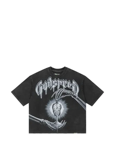 Godspeed Borrowed Time Graphic-print T-shirt In Black