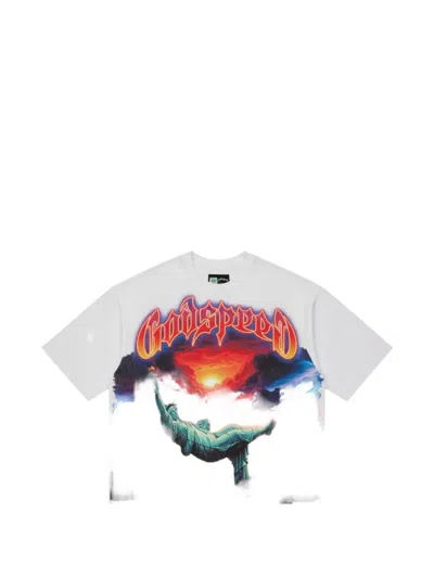 Godspeed Burnt Bridges Graphic-print T-shirt In Multi