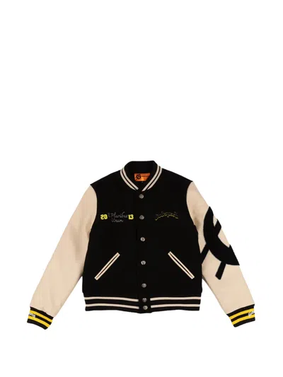 Godspeed Chrome Seduction Varsity Jacket In Black