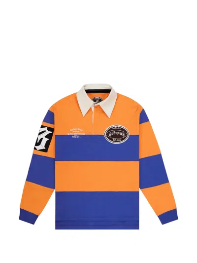 Godspeed Classic Field Striped Polo Shirt In Multi