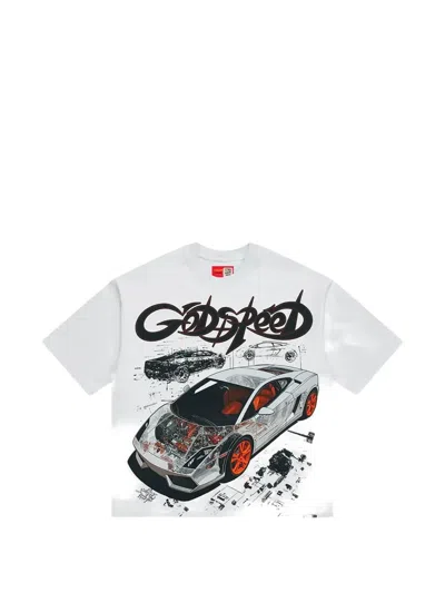 Godspeed Concept Art Miami Superrun T-shirt In White
