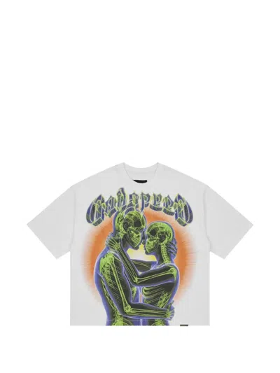 Godspeed Cosmic Love Graphic-print T-shirt In Animal Print