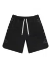 Godspeed Courtside Drawstring Shorts In Black