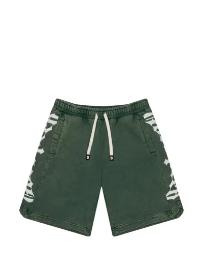 Godspeed Courtside Logo-print Shorts In Black