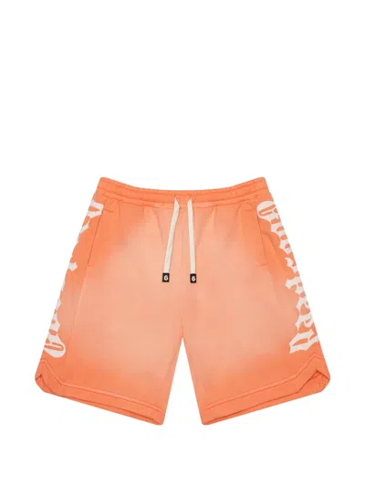 Godspeed Courtside Logo-print Shorts In Orange