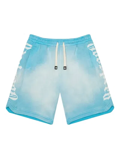 Godspeed Courtside Print Shorts In Blue